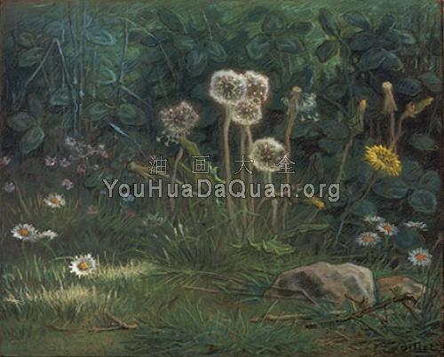 Dandelions - 让·弗朗索瓦·米勒